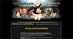 Desktop Screenshot of crazyfetishpass.com